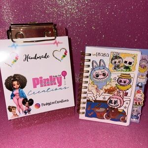 Colorful la bubu Spiral Notebook